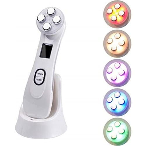 Facial Skin Care RF EMS Electroporation LED Photon Light Therapy Beauty Anti Aging Face Lifting Tightening for face