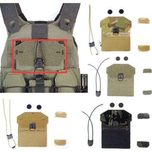 Universal Mobile Phone Bag For FCSK Tactical Vest Chest Equip Panel Lightweight Protect Phone Detachable