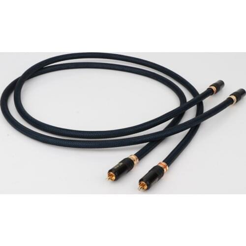 YTER G5 SQ-88B 5N OCC Pure Copper Silver Plated RCA Interconnet Cable Audio Extend Wire Audio Stereo Extender