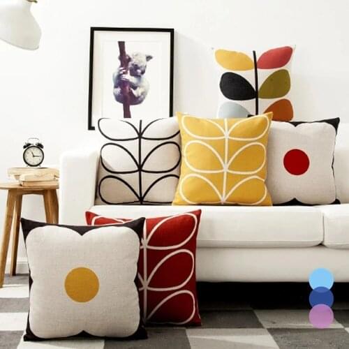 Cushion Cover Floral Pillowcase Home Decoration Pillow Sofa Christmas Home Decoration Pillow Cover Throw Pillow Covers