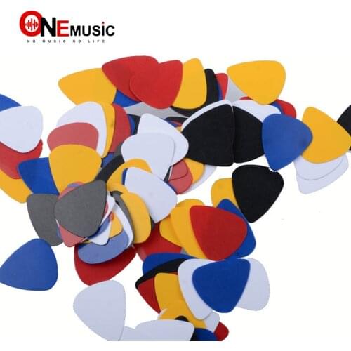 100Pcs Heart Shape ABS Guitar Pick 0.5mm Acoustic Electric Bass Gutiar pick plectrum guitarra musical instrument