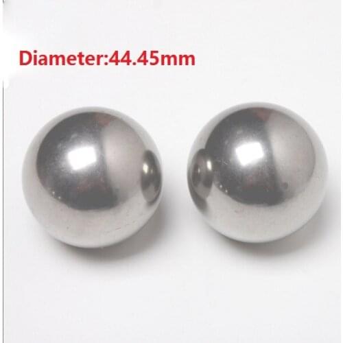 5pcs/lot bearing steel steel balls precision GC15 G16 high quality Diameter 44.45mm