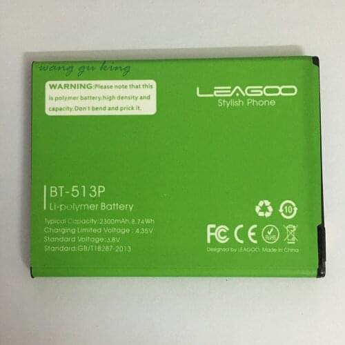 BT-513P For Leagoo M5 Battery Batterie Bateria Accumulator AKKU High Quality 2300mAh