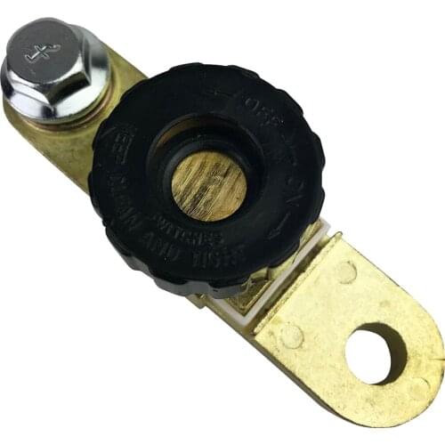 Black Car Truck Boat Auto Vehicle Parts Battery Disconnect Switch Top Post Battery Universal