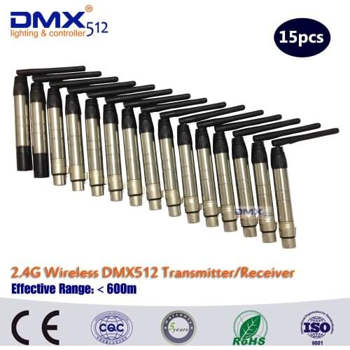 DHL Fast Free Shipping 2.4G Wireless DMX512 dj light control