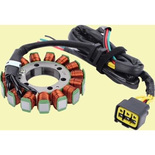 Stator Coil for Kawasaki VN900 Vulcan 900 Classic LT Custom 2007 - 2017 21003-0053 2016 2015 2014 2013 2012 2011 Generator Coil