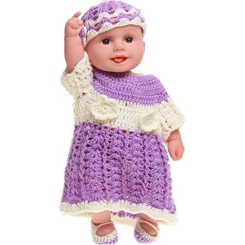 35cm Bath Play Doll Reborn Baby Dolls Full Silicone Waterproof Body Toy Soft Beauty Bebe Dolls With Sweater Dress For Girl Gifts