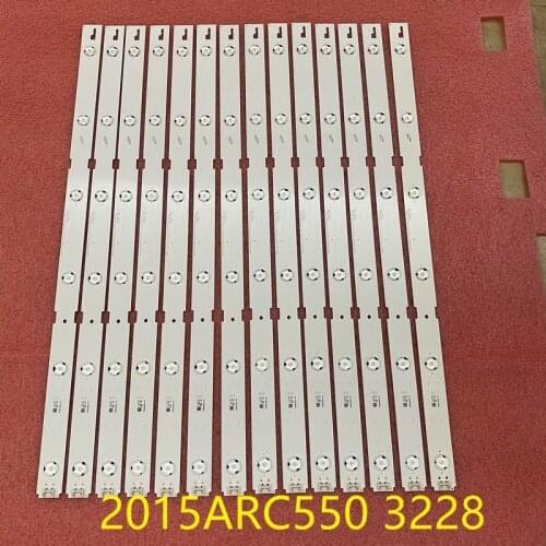 LED bar(14) for 55VLE6565BL ZLH60600-AC ZPM60600 SAMSUNG 2015ARC550 3228_06 LM41-00178A 55 VLE 6565 BL A55L 6652 4W 55VLE6625BP