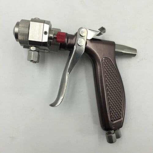 Mini Double Nozzle Spray Gun Nano Chrome Plate Paint Gun Airbrush Car Face Paint Spray Gun