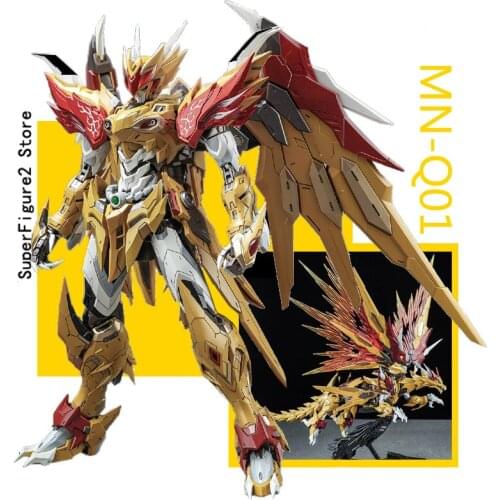 MN-Q01 MetalMyth Orphans G u n d a m Barbados Dragon Warrior Alloy Finished G u n d a m Action Figure Kids Toy Gift