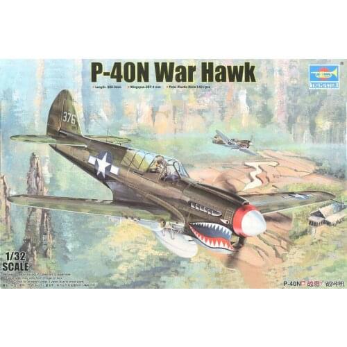 Trumpeter 02212 1/32 scale P-40N War Hawk PLANE MODEL 2019 NEW
