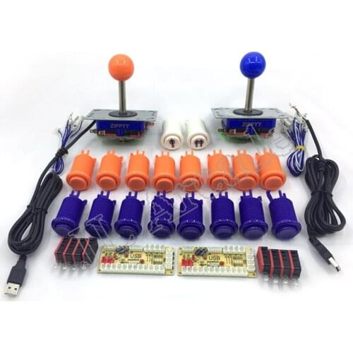 Diy arcade game control board kit Arcade kits Bundle including ZIPPYY joystick button for DIY contoller for arcade game