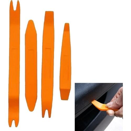4 Piece Car Audio Disassembly Tool Set Auto Car Radio Door Clip Panel Trim Dash Audio Removal Installer Pry Tool Accessories