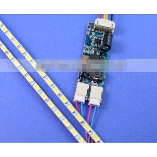 New!! 10pcs Universal LED Backlight Lamps Update kit For LCD Monitor 2 LED Strips Support to 24'' 540mm Free Shipping