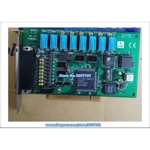 PCI-1760 REV:A1 Capture Card 8-Channel Relay Output And Isolated Digital Input Card