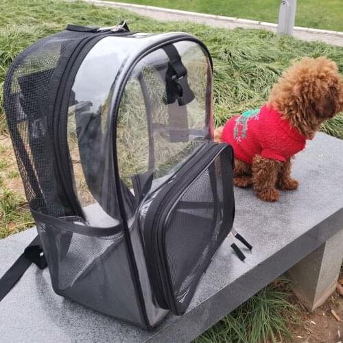 High Quality Outdoor Astronaut Bubble Portable Window Cat Travel Bag Breathable Space Capsule Carrier Pet Backpack For Cat Dog