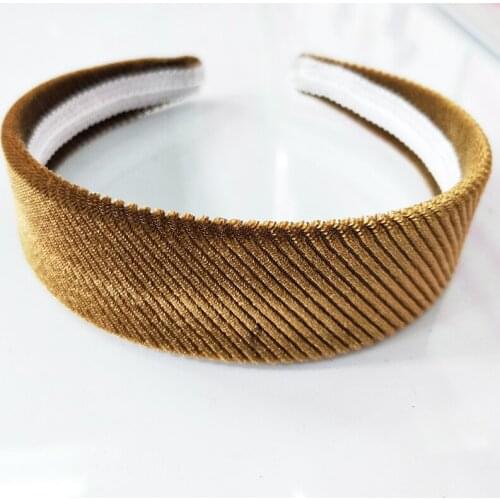 1pcs Women Lady Girl Flannel Wide Headband Hair Band Headwear Hairbands Boutique Hair Hoops For Jewelry Tiara Hair Accessories