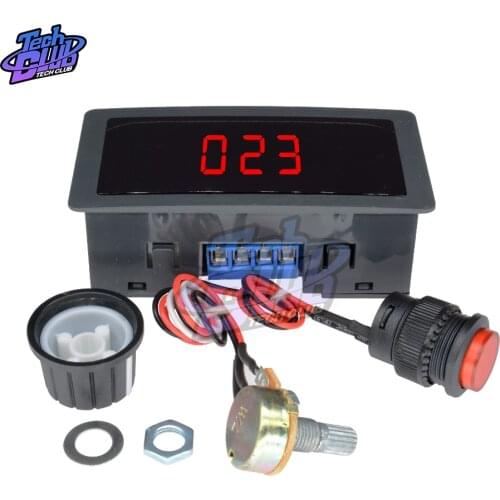 DC 6V-30V Adjustable PWM Motor Speed Controller 12V 24V MAX 8A 16KHz Digtal LCD Display DC motor Control CV Governor Switch