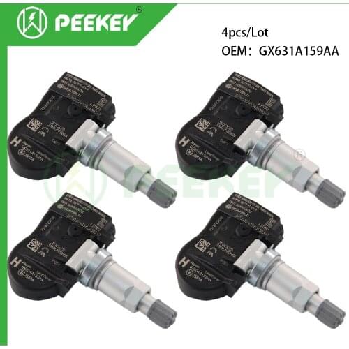 4pcs Tire Pressure Monitor System tpms sensor FOR 2019-2021 Land Rover Range Rover 433MHz GX631A159AA GX63-1A159-AA LR070840