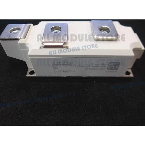 SKKT460/22E SKKT460/20E SKKT460/18E SKKT460/16E SKKT460/14E SKKT460/12E SKKT 460/22E H4 NEW AND ORIGINAL THYRISTOR MODULE