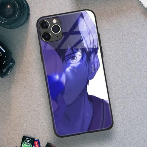 Tobio Kageyama Haikyu!! Anime Soft TPU Glass Phone Case for IPhone SE 6s 7 8 Plus X Xr Xs 11 12 Mini Pro Max Samsung