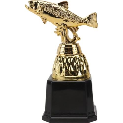 Kids Party Trophy Creative Award Trophy Fish Reward Trophy for Competitions (Fish B)