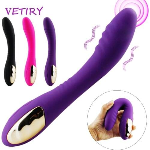 VETIRY 10 Speed Dildo Vibrator Magic Wand Sex Toys for Women Masturbation G-spot Massage Clitoris Vagina Stimulation Sex Shop