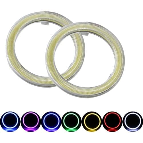 2PCB/BAG Daytime Running Halo Rings Headlight Auto DRL Angel Eyes cob led chips for Car Light Accessories