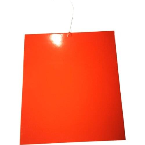 40in*42in(1016*1066.8*1.5mm) 220V 5000W Big Size Silicone Heater for Machine adhesive 1 side 1000mm lead wire out from short