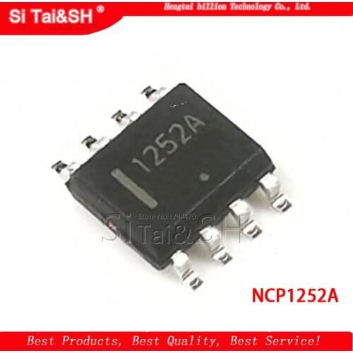 5PCS NCP1252ADR2G NCP1252A 1252A SOP8