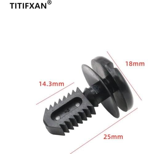 5PCS Auto trunk sill trim plank fastener rivet clip for BMW 3/5 series models E60 E93