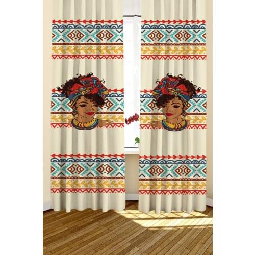 Besthome 70x260 cm'dir. KENARLARI ULTRASONİK LAZER KESİMLİDİR Şeritli Afrikalı Fon