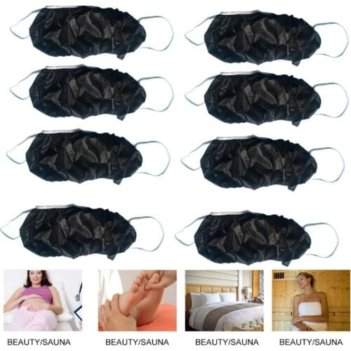 10Pcs Women Non-Woven Cloth Disposable Bra Backless Bralette Tank Top Elastic Straps Underwear Brassieres for Spray Tanning