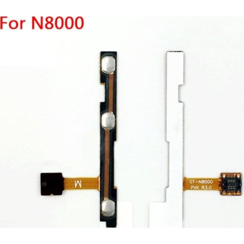 New Power On Off & Volume Button Switch Flex Cable For Samsung Galaxy Note 10.1 N8000 Power Volume Flex Cable