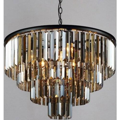 New Style Crystal Chandelier Lighting Fixture Luxury Large Crystal Lustres de cristal Living Room chandelier Free Shipping