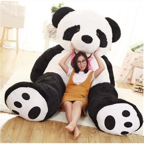 Chinese Panda Bear Plush Soft Toys Doll Gift Giant Big Huge Stuffed Animals Furry Panda Shell Free Shipping