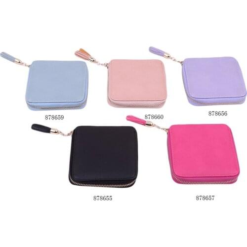 Coin Purses Card Holders Women Wallet Female Leather Tassel Wallets Money Bag Fashion Wine Red Clutch Bag