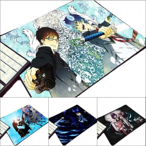 Mairuige Anime Comic Creative cartoon Ao No Blue Exorcist Pattern Printed Mouse Pad for Animation Product Decorate Pc Tabletop
