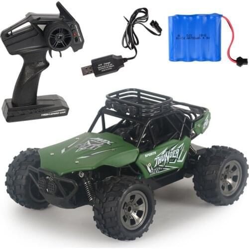 MGRC Mini RC Alloy Car 1/18 2.4G 4CH 2WD High Speed 20KM/h Brush Crawler Remote Control Car Toys for Kids Christmas Gift