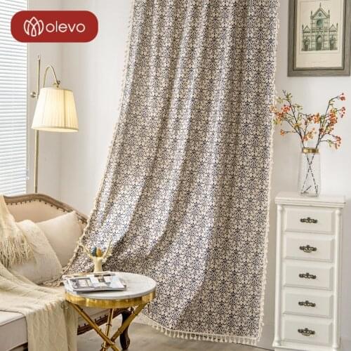 Хлопковые шторы на окна Olevo China At AliExpress