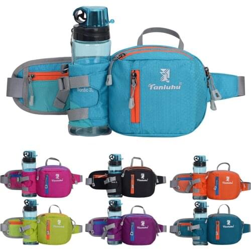 Cycling Marathon Jogging Running Hydration Women Men Waist Bag Colorful Unisex Chest Belt fanny pack Water Bottle Phone Holder