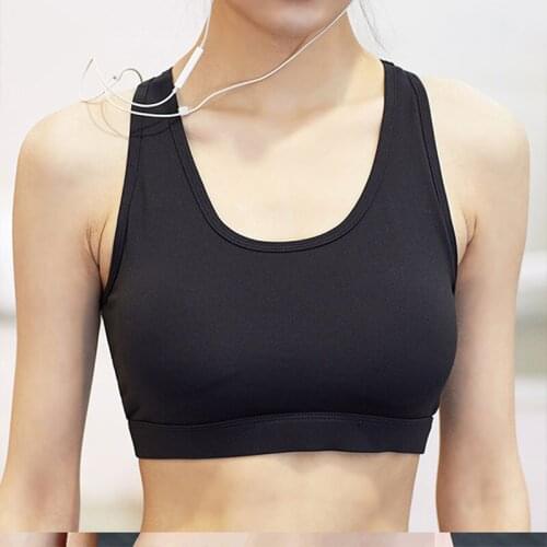 Sports Bra For Women Fitness Bra Sexy Push Up Crop Top Workout Yoga Bra Tank Top Underwear Padded Gym Running Athletic Vest