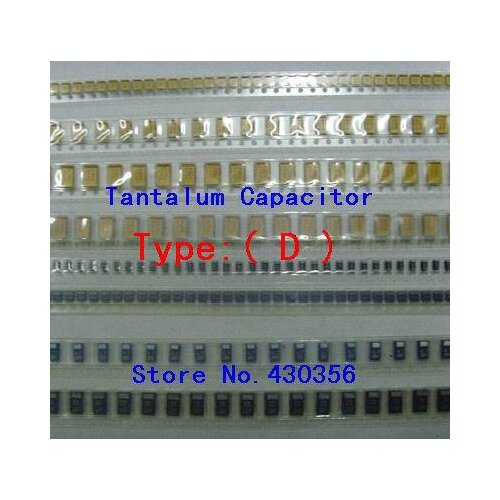10PCS Tantalum Capacitor 7343 Type:D 476 47UF 16V