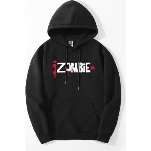 TV Show IZombie Men Hoodies Autumn Warm Hooded Tops Mens Harajuku Fashion Designer Streetwear Hip Hop I Zombie
