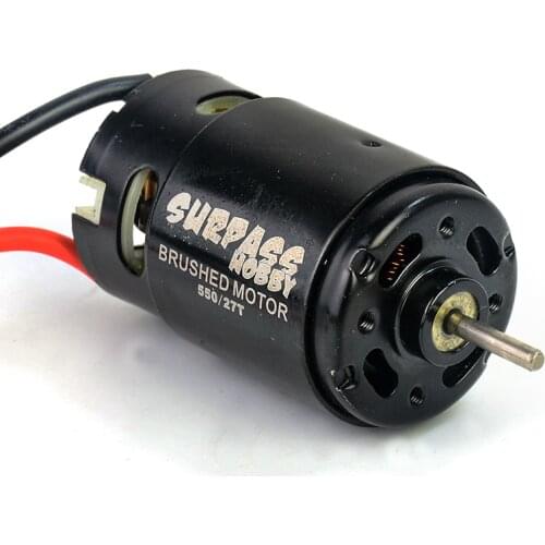 High Torque 550 Brushed Motor 12T 21T 27T 35T For 1:10 RC Crawler Axial SCX10 III 90046 D90 TRX4 TRX6 RC Car Boat Parts TRAXXAS
