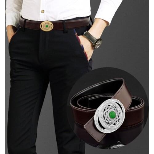 High quality designer belt men genuine leather luxury famous black Waist Strap Casual Waistband cintos masculinos