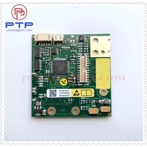 00.783.0018 LCD-FX8-RX video conversion driver board 15" display CP2000 system video board 15 inch