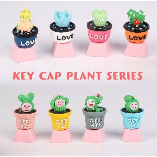 1pc Cartoon Gaming Keyboard Keycaps For Cherry MX axis Mechanical Keyboard pink Keycaps personality Key Cap