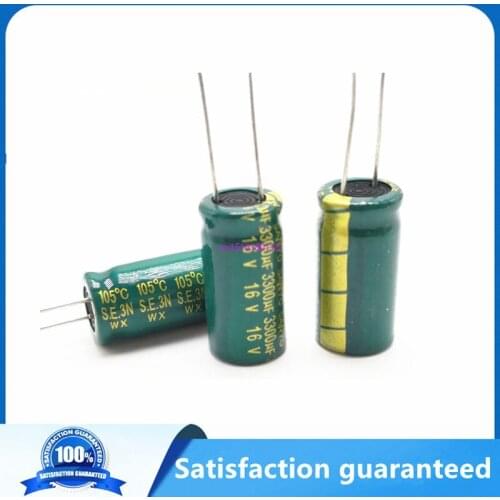 10~20pcs Only new and good quality H055 3300uf16V aluminum electrolytic capacitor 16V 3300uf 20