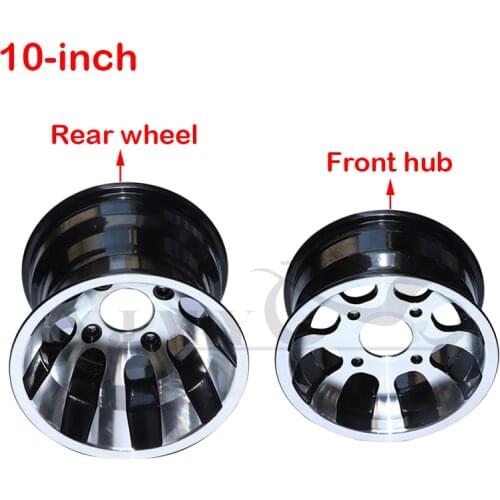 10 inches aluminum front and rear hubs for a four wheel vehicle ATV Karting hub 10-inch tires